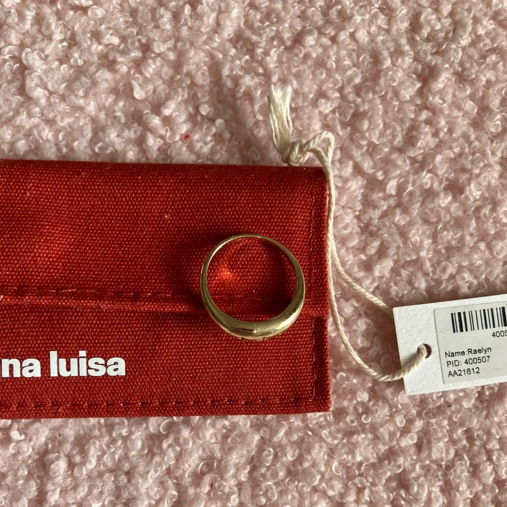 Ana Luisa Gold Raelyn Ring - Size 7 - GOOD CONDITION - AVAIL UNTIL 1/1/26 - Picture 2 of 4